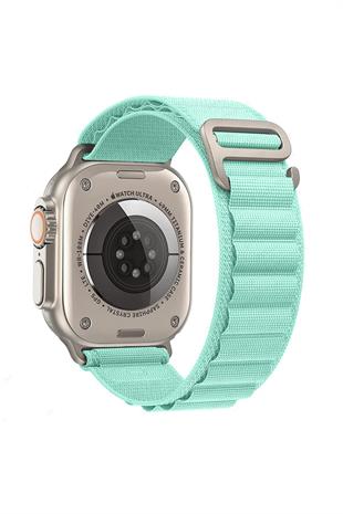 Apple Watch Uyumlu Alpine Loop Kordon Mint Yeşili