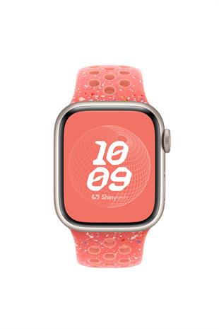 Apple Watch Uyumlu Delikli Spor Loop Kordon Pembe