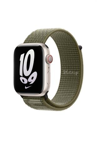 Apple Watch Uyumlu Just Do It Spor Loop Kordon Yeşil