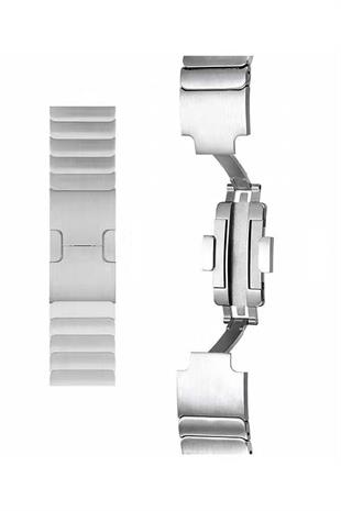 Apple Watch Uyumlu Klipsli Çelik Loop Kordon Rose Gold