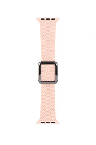 Apple Watch Uyumlu Modern Tokalı Kordon Kum Pembesi