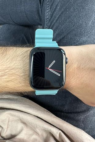 Apple Watch Uyumlu Ocean Loop Kordon Çam Yeşili