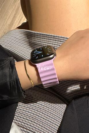 Apple Watch Uyumlu Ocean Loop Kordon Lavanta