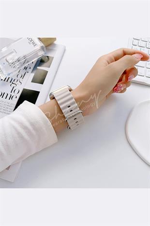Apple Watch Uyumlu Ocean Loop Kordon Lacivert