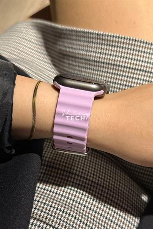 Apple Watch Uyumlu Ocean Loop Kordon Lavanta