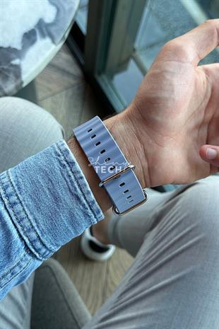 Apple Watch Uyumlu Ocean Loop Kordon Lavanta Mor