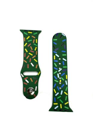 Apple Watch Uyumlu Pride Edition Spor Kordon Yeşil