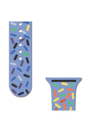 Apple Watch Uyumlu Pride Edition Spor Kordon Lila