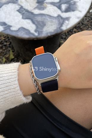 Apple Watch Uyumlu Trail Loop Kordon Siyah