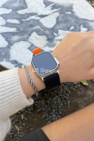 Apple Watch Uyumlu Trail Loop Kordon Siyah