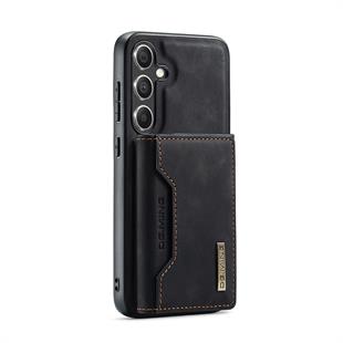 Samsung Uyumlu Ayrılabilen Cüzdanlı Deri Telefon Kılıfı Siyah