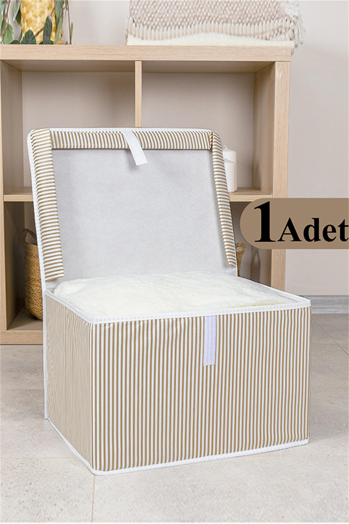 Çok Amaçlı Kutu Mini Kahverengi 40x30x26cm