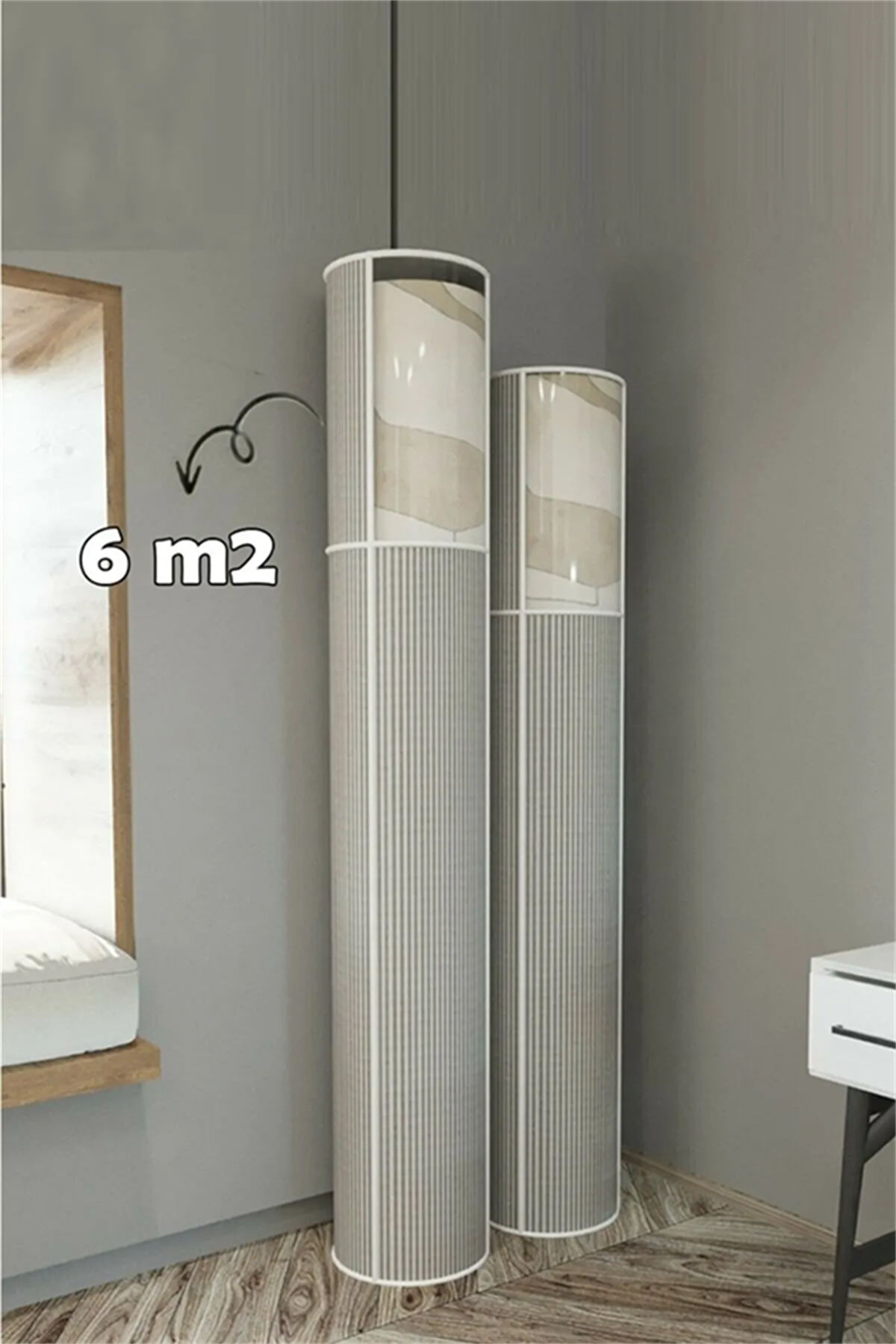 Pencereli Halı Hurcu 6m2