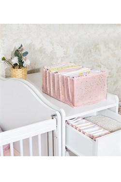 Baby Akordiyon Çekmece Düzenleyici Pembe L Boy