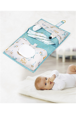 Baby Alt Bakım Çantası Mavi