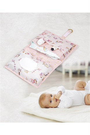 Baby Alt Bakım Çantası Pembe