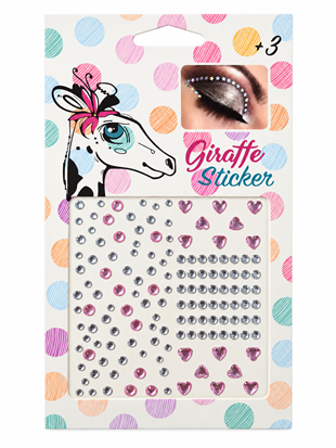 Pembe Mini Kalpli Taş Sticker Yapışkanlı Saç , Yüz Vücut Ve Tırnak Taşı Yılbaşı Süs Dekor Işıltılı Parlak