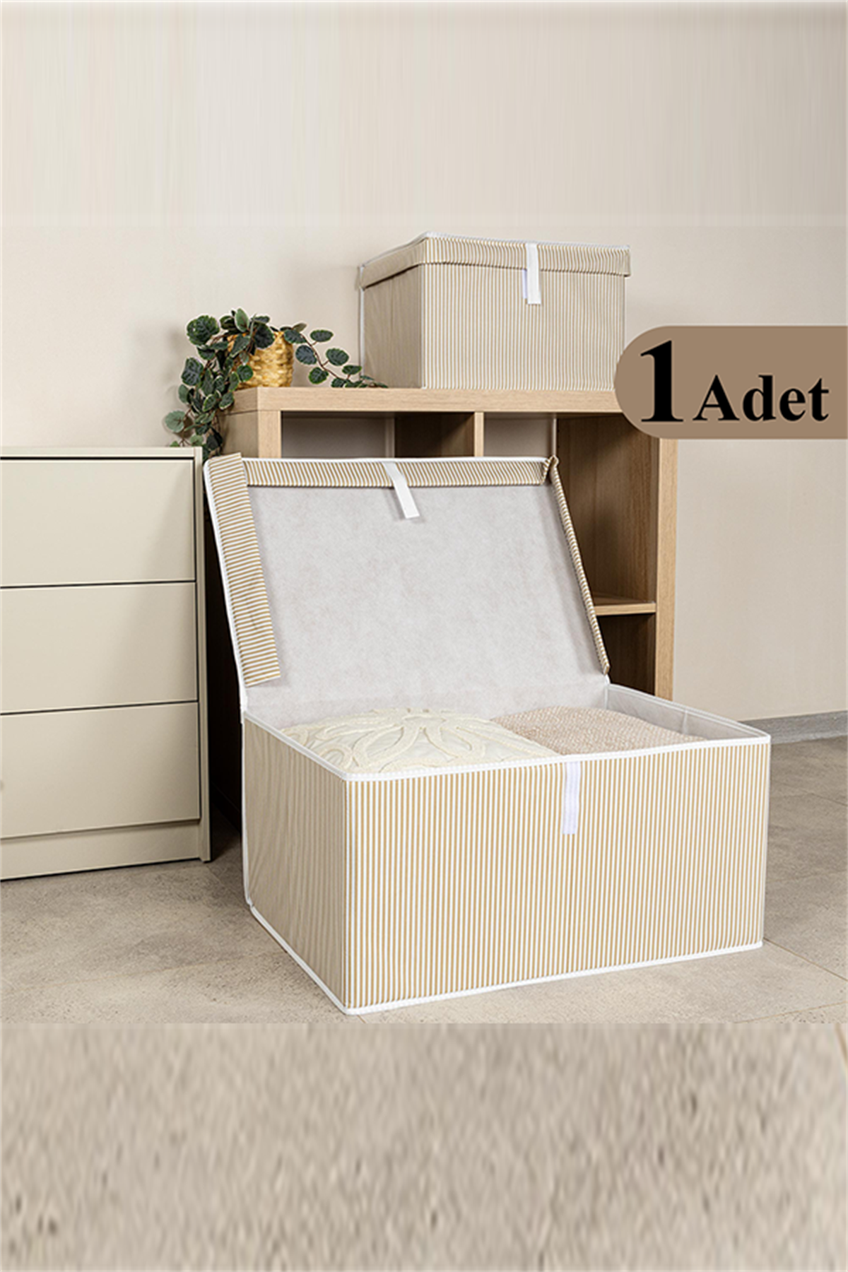Çok Amaçlı Kutu Mega Kahverengi 60x40x30cm