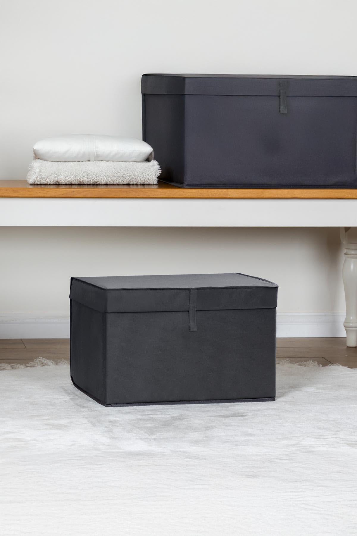 Çok Amaçlı Organizer Lüks Saklama Kutusu Düzenleyici Hurç (Mini Boy 40 * 30 * 26 Cm)