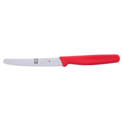 ICEL Soyma Bıçağı 12cm Dişli Kırmızı
