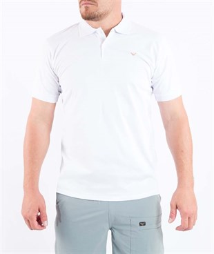 Outdoor Günlük Polo Yaka Basic Erkek T-shirt Pamuklu Yazlık BASELAC01
