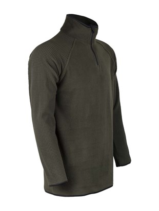 Tactical Giyim Outdoor Trekking Erkek Petek Polar Sweatshirt Tüylenmez POLSW06