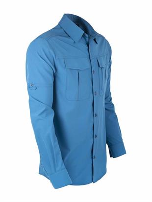 Tactical Gömlek Esnek Fit Erkek Outdoor Giyim Terletmez Trekking TACFLEX02