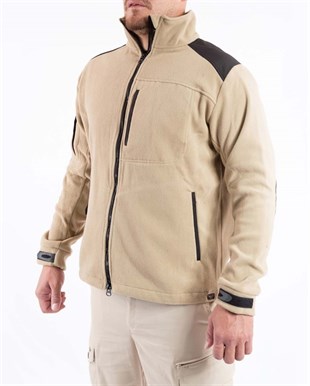 Taktik Giyim Outdoor Trekking Erkek Fermuarlı Polar Kışlık Sweatshirt Tüylenmez POLTAC02