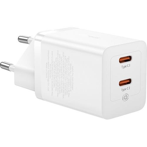 Baseus Gan5 Pro 40W Şarj Cihazı Beyaz
