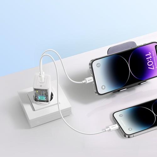 Baseus Gan5 Pro 40W Şarj Cihazı Beyaz