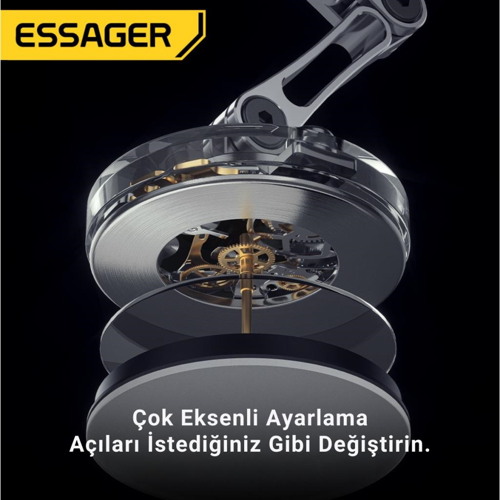 Essager Pro Seri Nano Yapışkanlı Magsafeli Manyetik Telefon Tutucu, Torpido Üstü, Masaüstü Telefon Tutucu