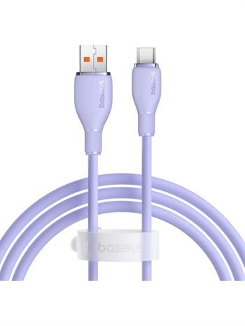 Baseus MEGA Hızlı 1.2MT 100W Type-C Şarj Kablosu, Akım Ve Isı Korumalı Type C Kablo, PC, Telefon, Tablet Şarjı