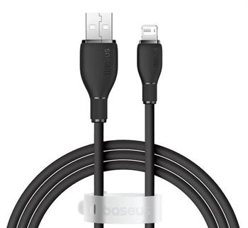Baseus Ultra Hızlı 1.2MT 2.4A İphone Şarj Kablosu İphone 11 12 13 14 Pro Max Şarj Kablo, Akım ve Isı Korumalı