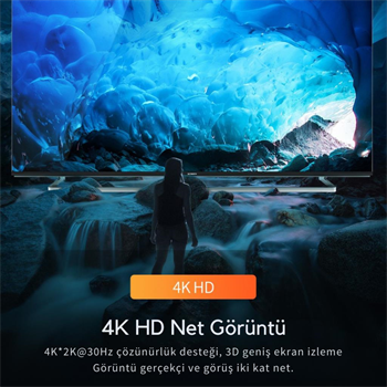 Essager 2in1 Çift Yönlü HDMI Switch Adaptör, 4K 60Hz, Çift Ekran Bağlantılı Çevirici, TV,PC,Projektör