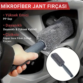 Polham 11 Parça Araba, Motorsiklet İç ve Dış Detaylı Temizleme Seti, Yıkama Ve Kurulama Seti, Bakım Seti