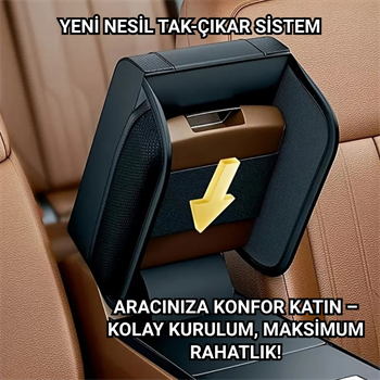 Polham 2 Adet Yan Cepli Tüm Araçlarla Uyumlu Orta Kol Dayama Konsolu Yumuşak Deri Dokulu Premium Konsol