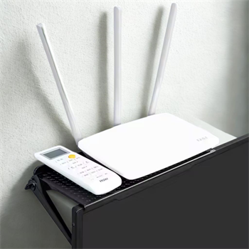 Polham 22x11 CM TV Üstü Kumanda, Modem, TV Kutusu Rafı, Monitör, Notebook Uyumlu Düzenleme Rafı