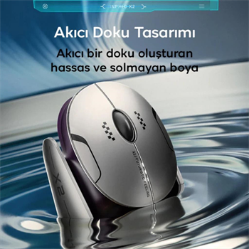 Polham 3 Modlu 300Mah Şarj Edilebilir RGB Işıklı 2400DRI Gaming Mouse, Ultra Sessiz,Gecikmesiz Mouse