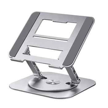 Polham 360 Derece Dönebilen Yükseklik, Açı Ayarlı Notebook, Tablet Standı, Kaydırmaz, Katlanabilir Stand