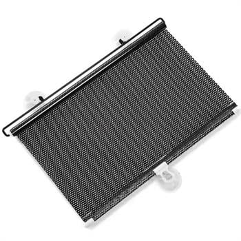Polham 58x125 Cm Geri Çekilebilen Araç İçi Ön Cam Güneşlik, Ev Tipi Cam Güneşlik UV Engelleyici Perde