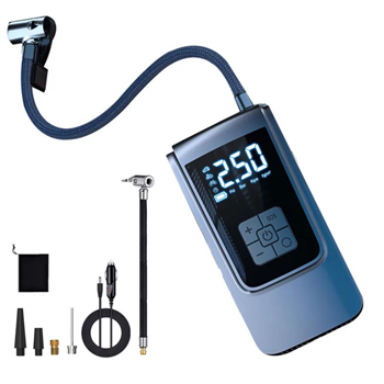 Polham 6000mAh Şarjlı 150PSİ Ultra Hızlı Lastik Şişirme Hava Kompresörü,Araç, Motosiklet, Bisiklet Pompası