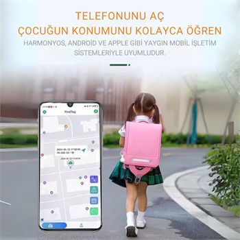 Polham Android ve İos Apple İphone Uyumlu Kayıp Bulucu Airtag, Çocuklar, Evcil Hayvanlar ve Eşyalar İçin Takip Cihazı