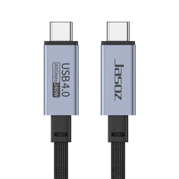 Polham Jasoz 1MT 240W 4.0 Thunderbolt Type-C to Type-C Şarj, Data ve 8K 60Hz Görüntü Aktarım Kablosu