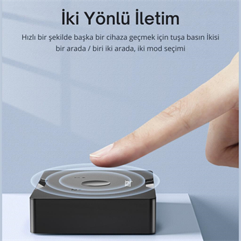 Polham Jazos 2in1 Çift Yönlü HDMI Switch Adaptör, 4K 60Hz, Çift Ekran Bağlantılı Çevirici, TV,PC,Projektör