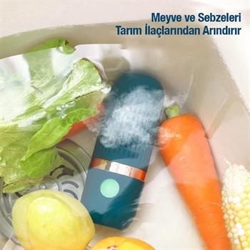 Polham Meyve ve Sebze Yıkama Dezenfekte Makinası, Bakteri, Virüs, Tarım İlacı Pestisit Temizleyici, Ozon Temizleyici