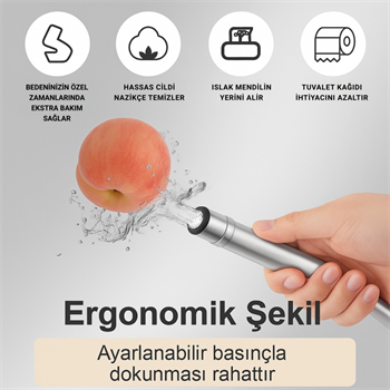 Polham Paslanmaz Çelik Spiral Hortumlu Musluk Çoğaltıcı Tüm Musluklara Uyumlu, Banyo, Tuvalet, Mutfak