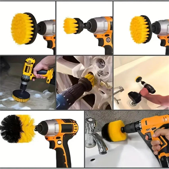 Polham Premium 26 Parça Ful+Ful Profesyonel Araç Detaylı Temizlik Seti, Matkap Uçlu Ultra Sağlam Tam Set