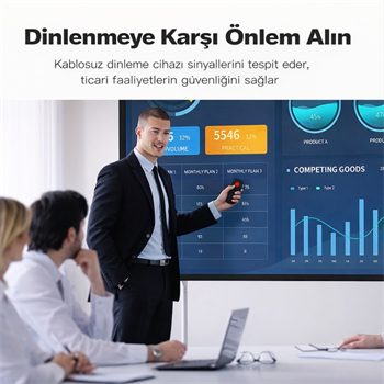 Polham Profesyonel Cihaz Dedektörü – Kamera, Dinleme ve GPS Takip Cihazı Tespit Cihazı | Kızılötesi Sinyal Algılama