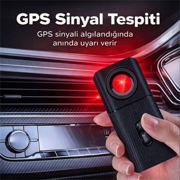Polham Profesyonel Cihaz Dedektörü – Kamera, Dinleme ve GPS Takip Cihazı Tespit Cihazı | Kızılötesi Sinyal Algılama