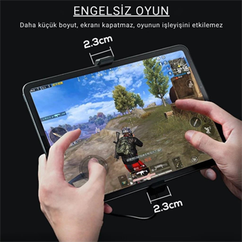 Polham RGB Işıklı Isı Göstergeli Tablet ve Telefon Uyumlu 7000RPM Ultra Güçlü Soğutucu Fan, Ultra Sessiz